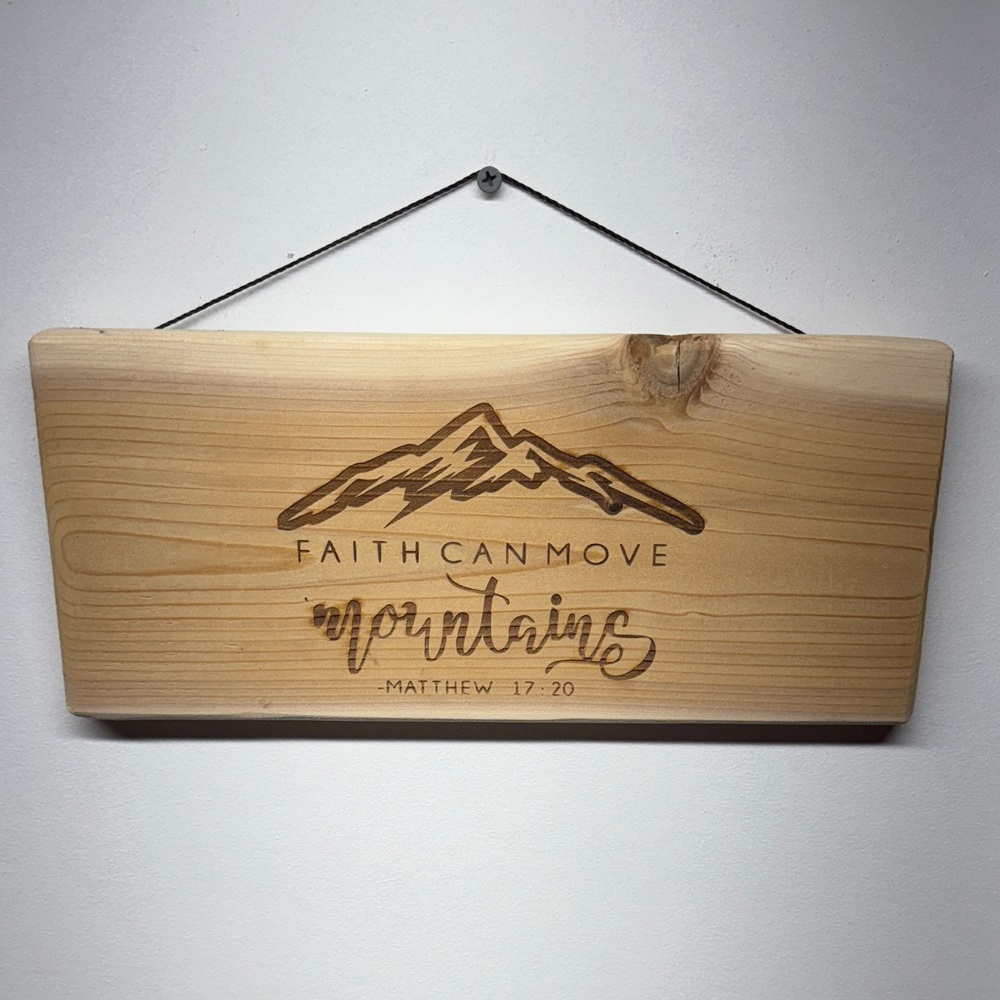 Inspirational Wooden Wall Art